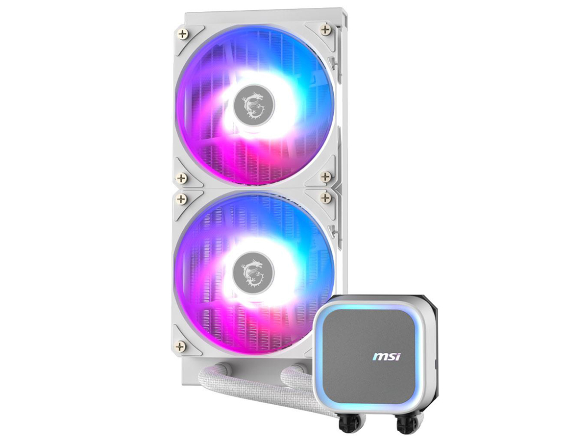 MSI MAG Core Liquid A13 240 White ARGB 2x120mm Kühler