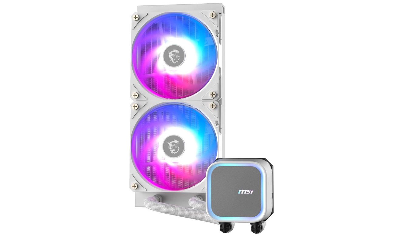 MSI MAG Core Liquid A13 240 White ARGB 2x120mm Kühler