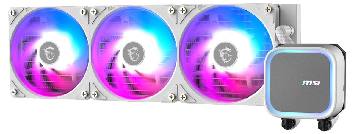 MSI MAG Core Liquid A13 240 White ARGB 2x120mm Kühler