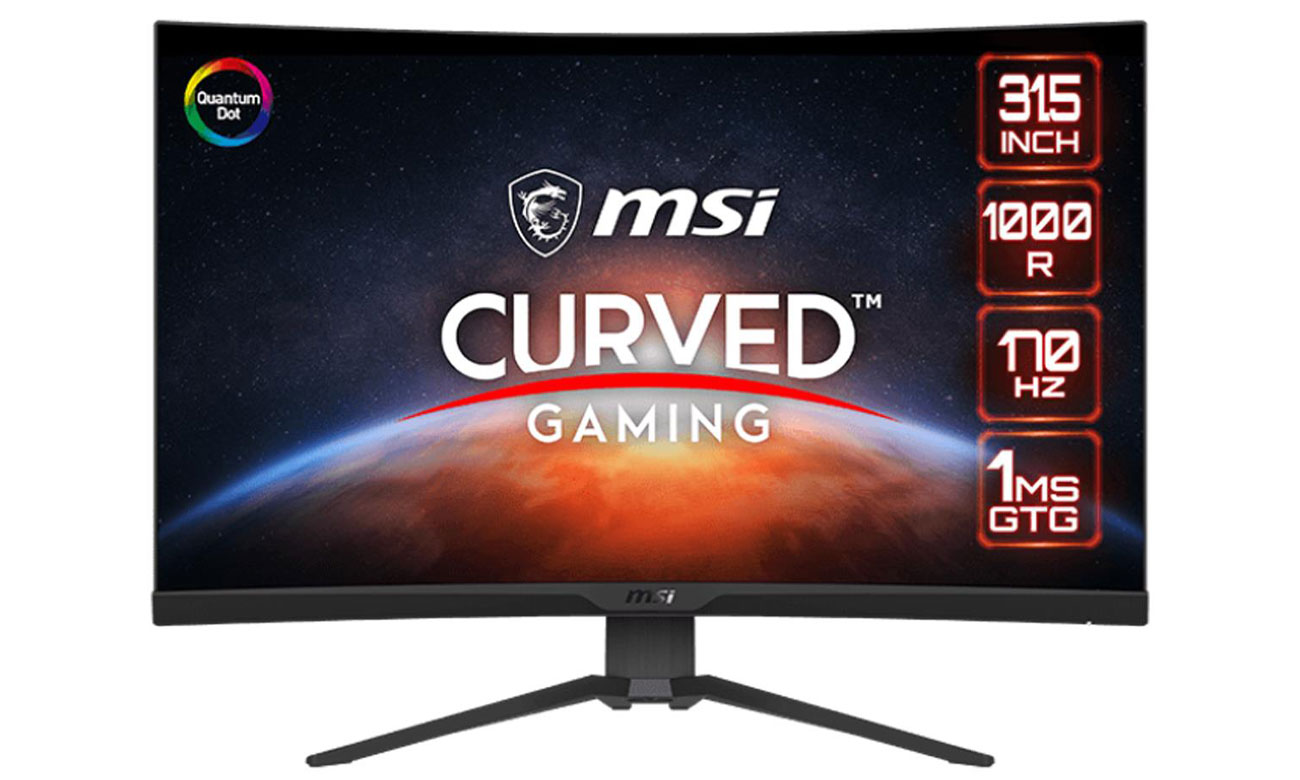 MSI MAG 325CQRF QD Frontansicht