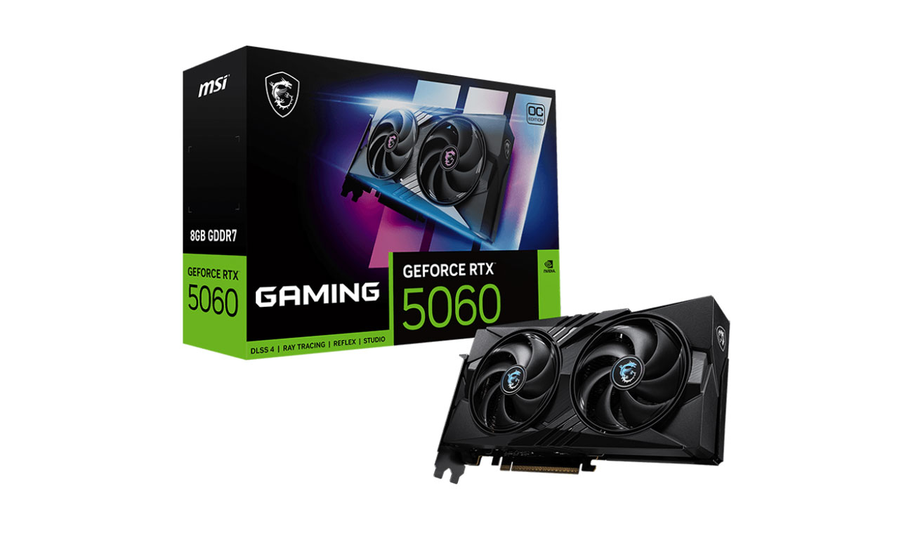 GeForce RTX 5060 Gaming OC 8GB GDDR7 DLSS4
