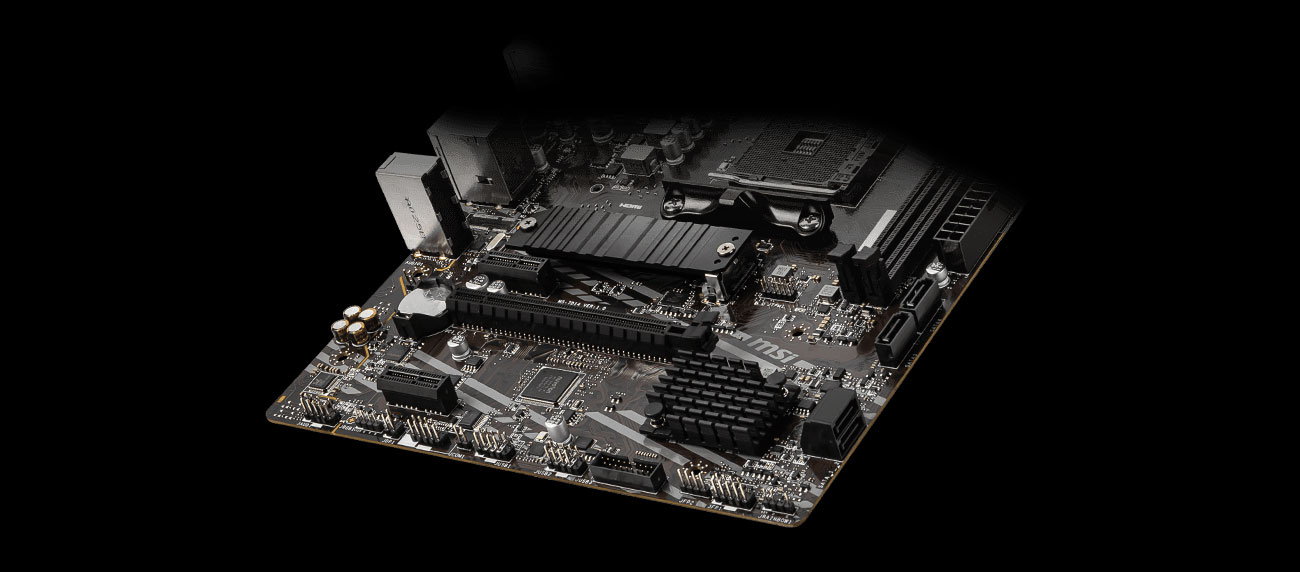 MSI A520M PRO - M.2 Anschluss