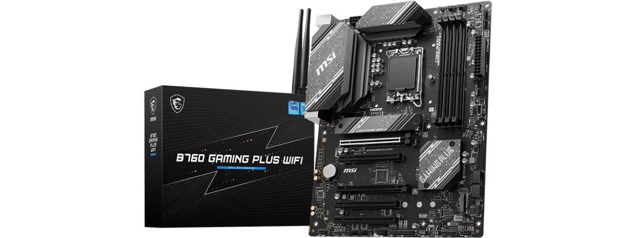 MSI B760 GAMING PLUS WiFi Mainboard Box