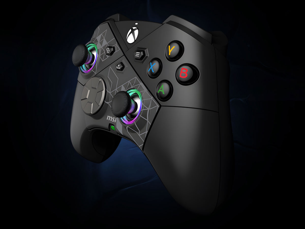 Kontroler MSI Force Pro Wireless Schwarz - Lifestyle-Grafik