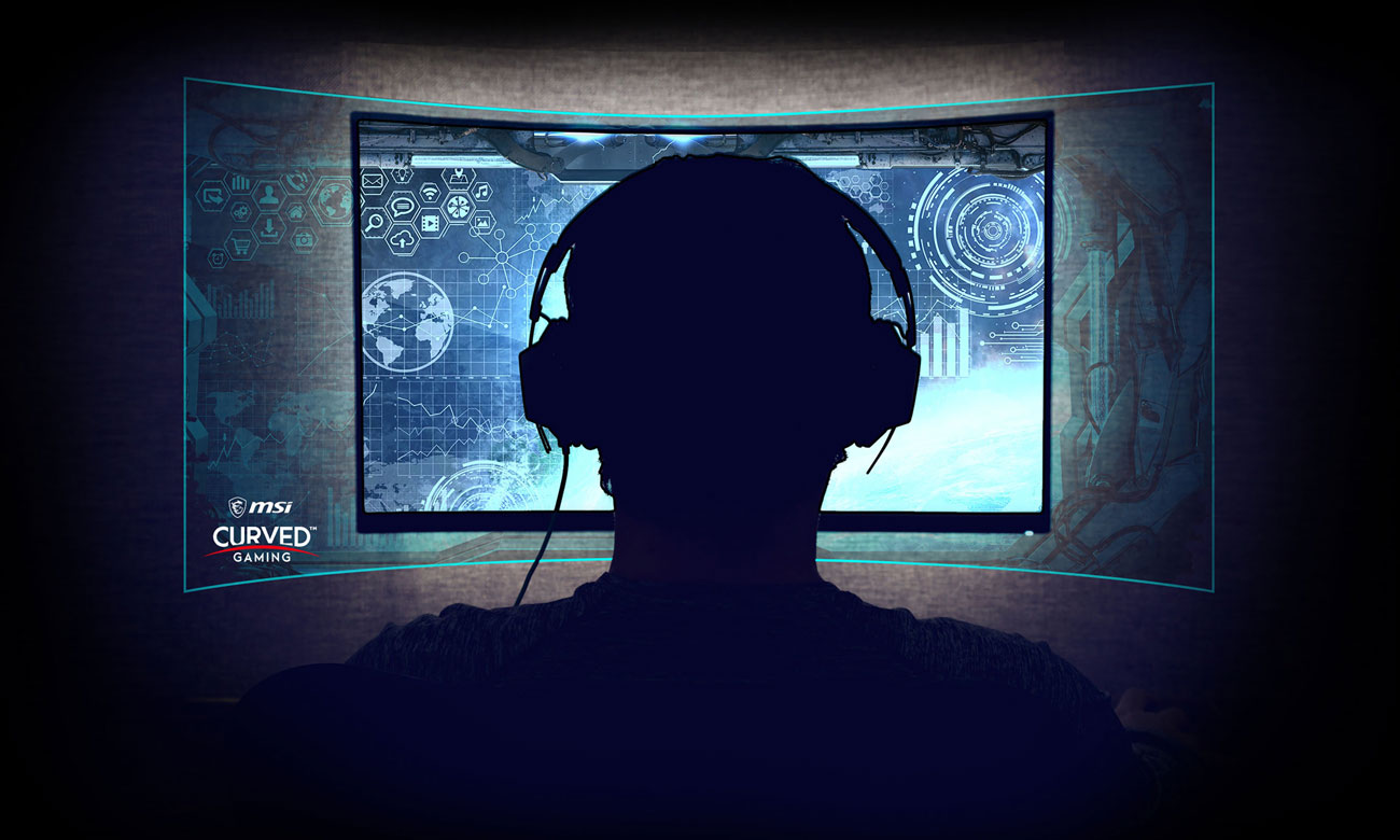 MSI G32CQ5P gebogener Bildschirm