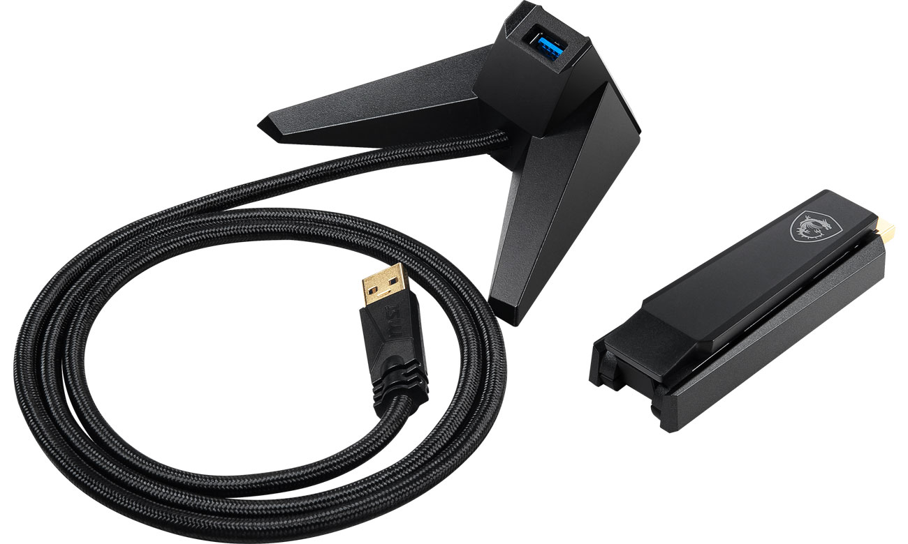MSI AX1800 WiFi USB GUAX18 Przedłużacz, podstawa