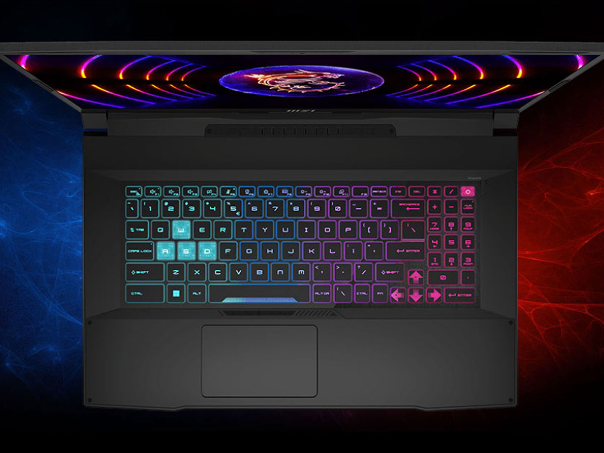 MSI Katana 17 RGB-Tastatur