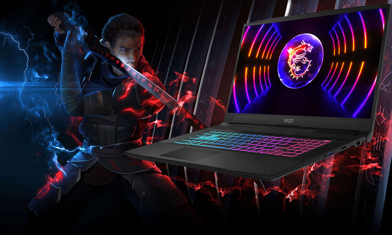 Laptop für Gamer MSI Katana 17