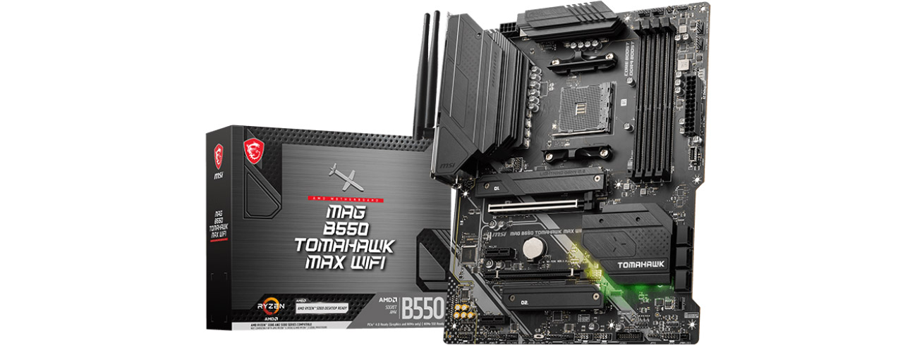 MSI MAG B550 TOMAHAWK MAX WIFI Mainboard Box