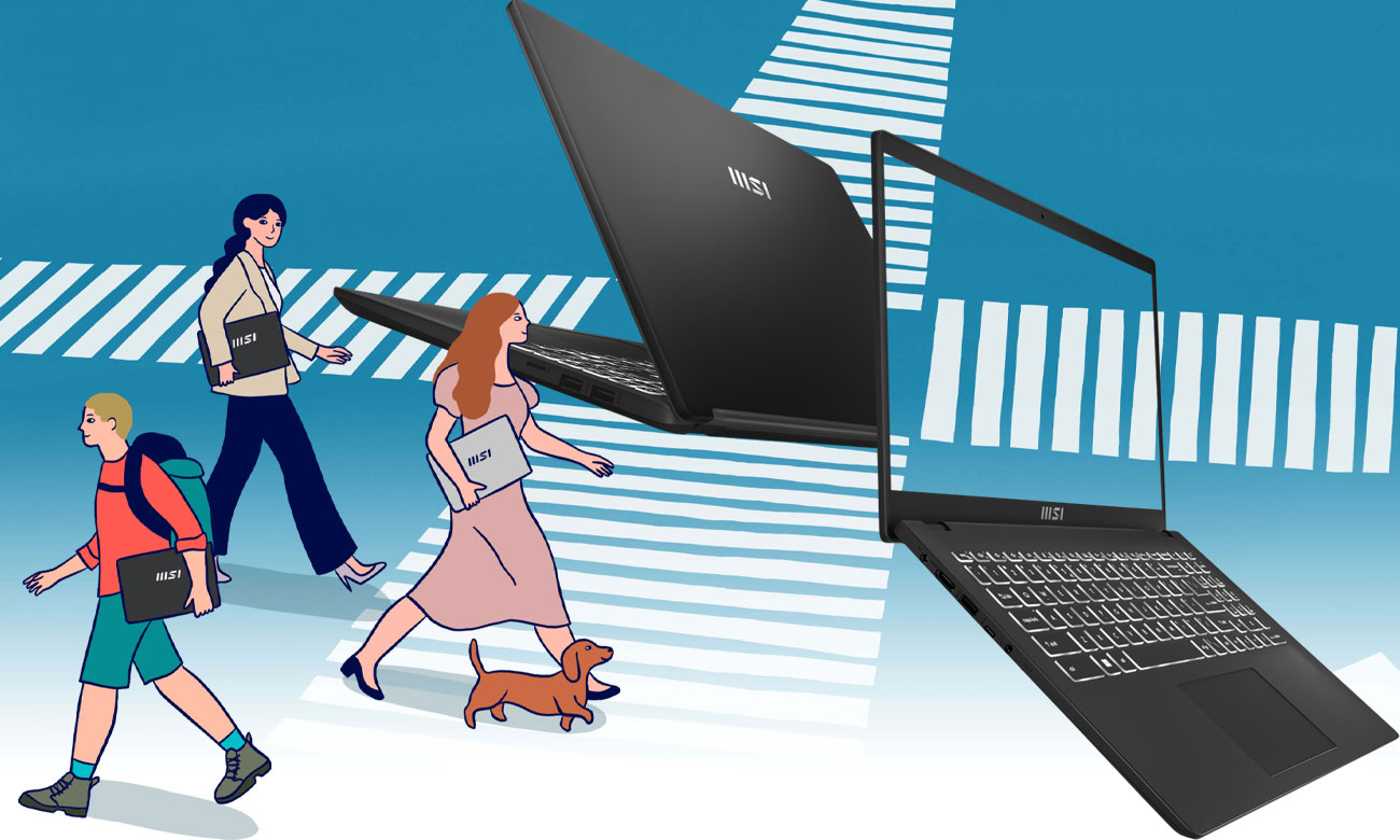 Universeller Laptop MSI Modern 15