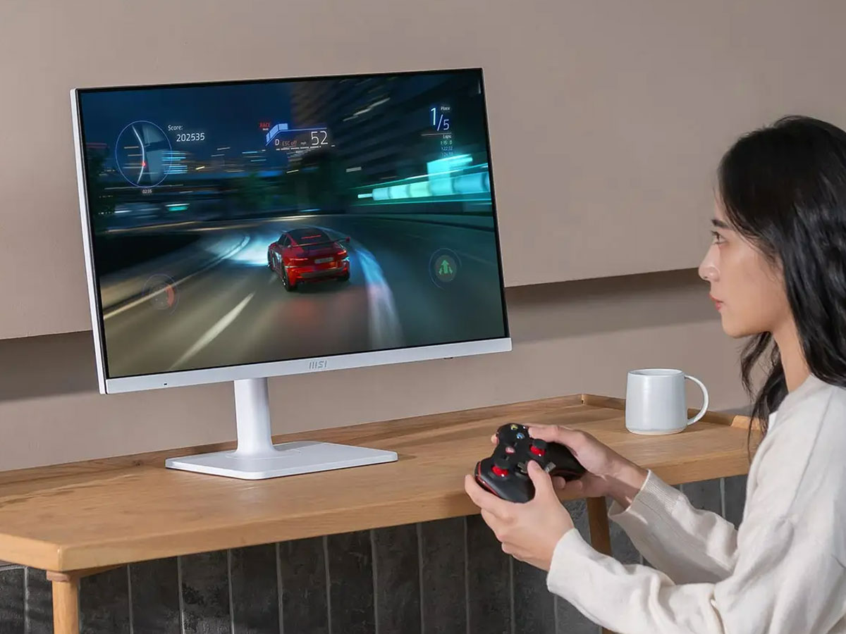 MSI Modern MD272UPSW rozgrywka