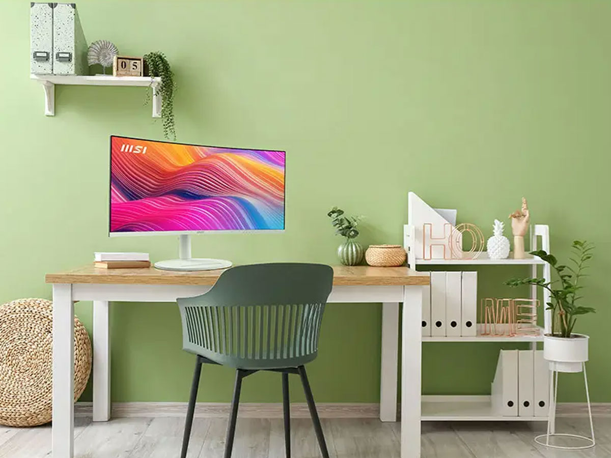 MSI Modern MD342CQPW Monitoransicht