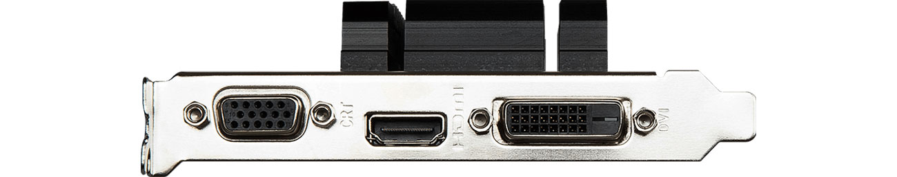 MSI GeForce GT 730 2GB DDR3 Videoanschlüsse