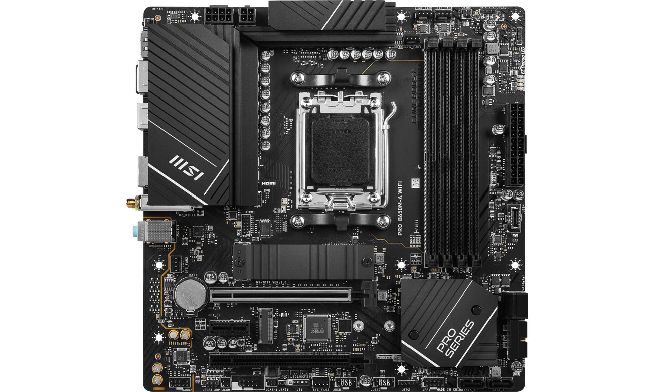 MSI PRO B650M-A WIFI Kühlung