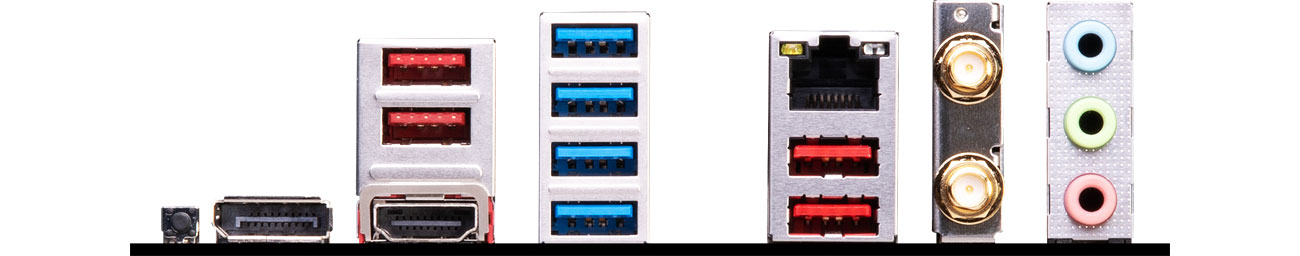 MSI PRO B650M-A WIFI Ports