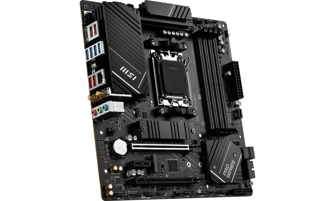 MSI PRO B650M-A WIFI Anschlüsse