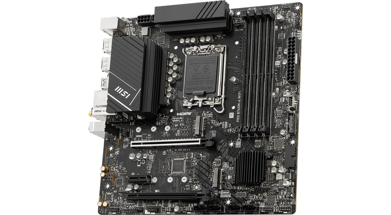 MSI PRO B760M-A WIFI DDR5 Mobo