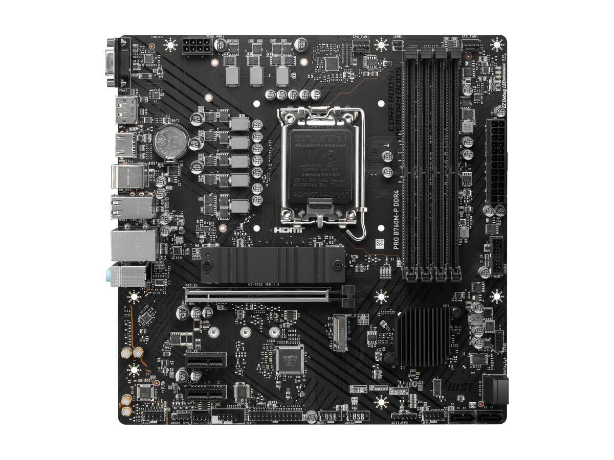 MSI PRO B760M-P DDR4
