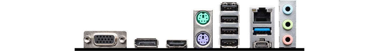 MSI PRO B760M-P DDR5 Porty