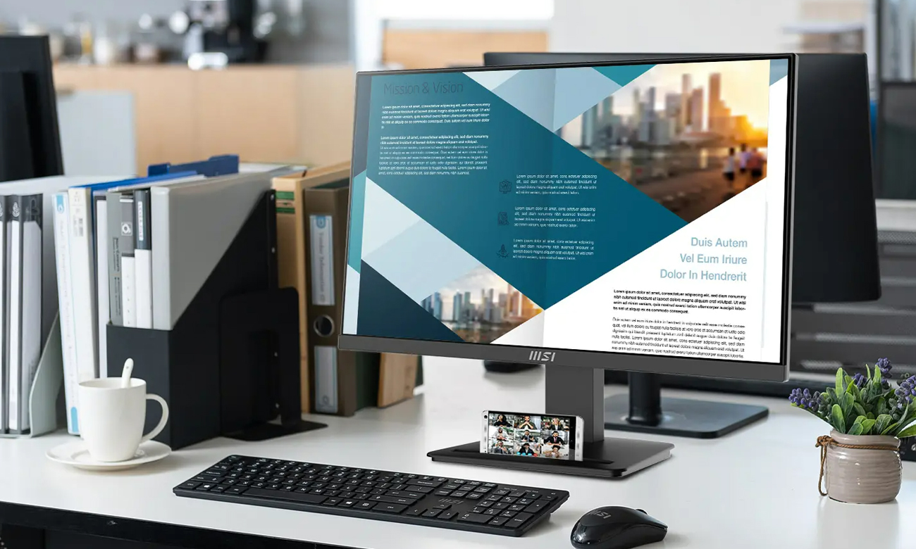 MSI PRO MP2412 Platz für Smartphone