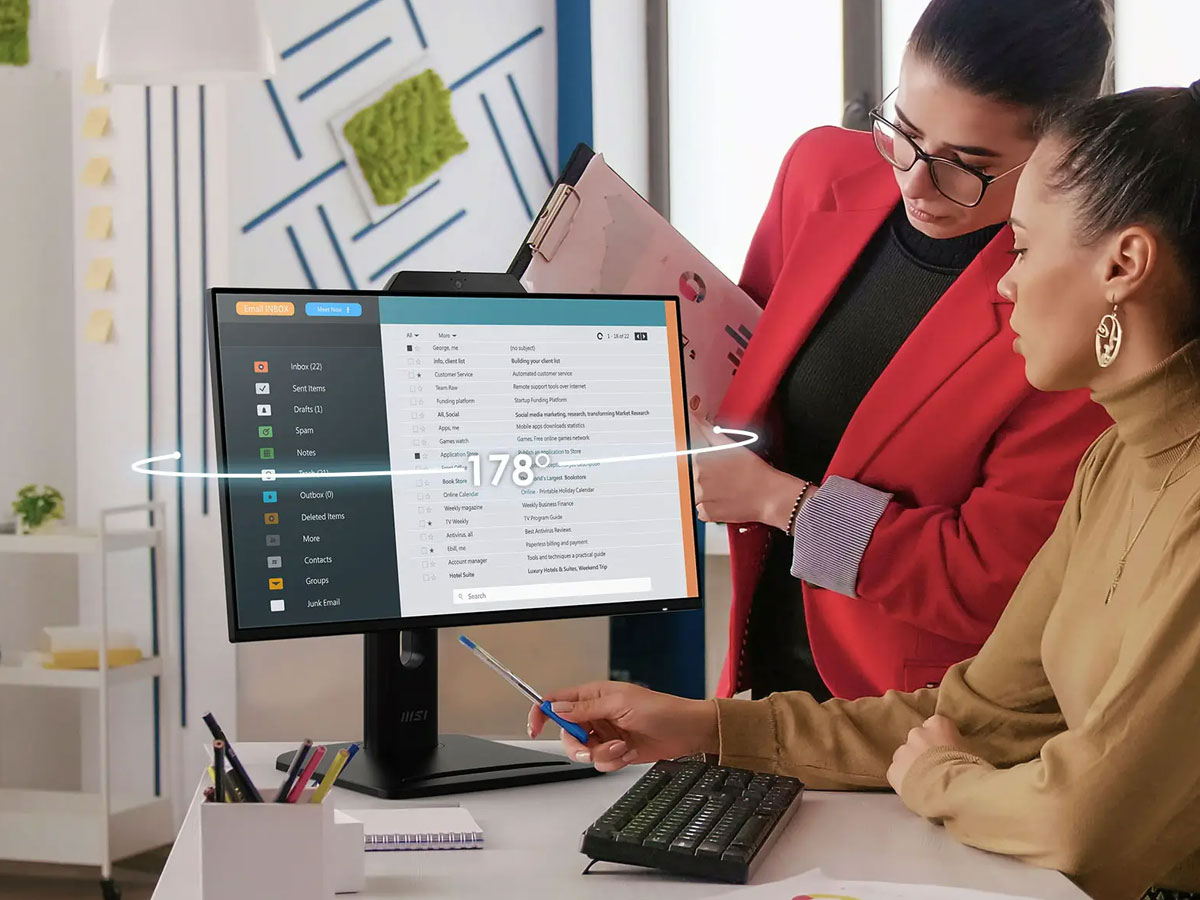 MSI PRO MP242PMG szeroki kąt