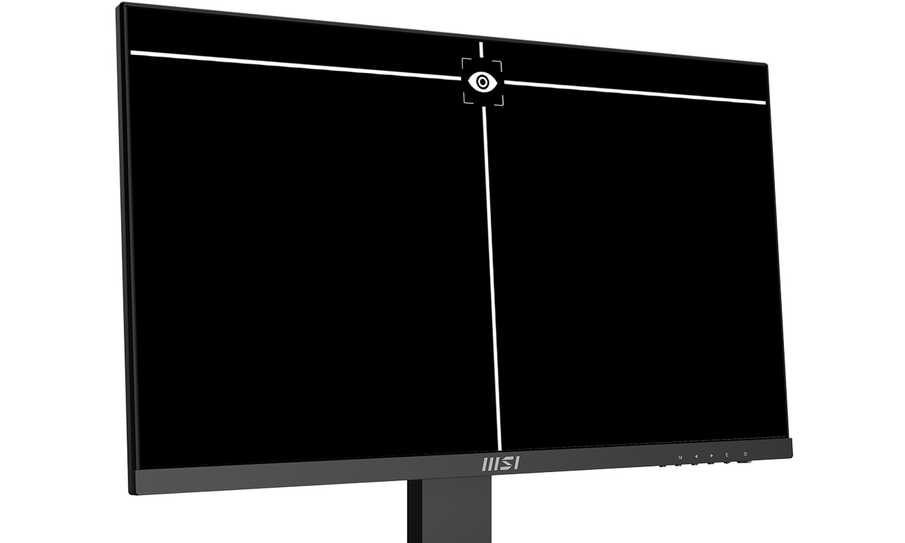 MSI PRO MP243XW Einstellung der richtigen Höhe