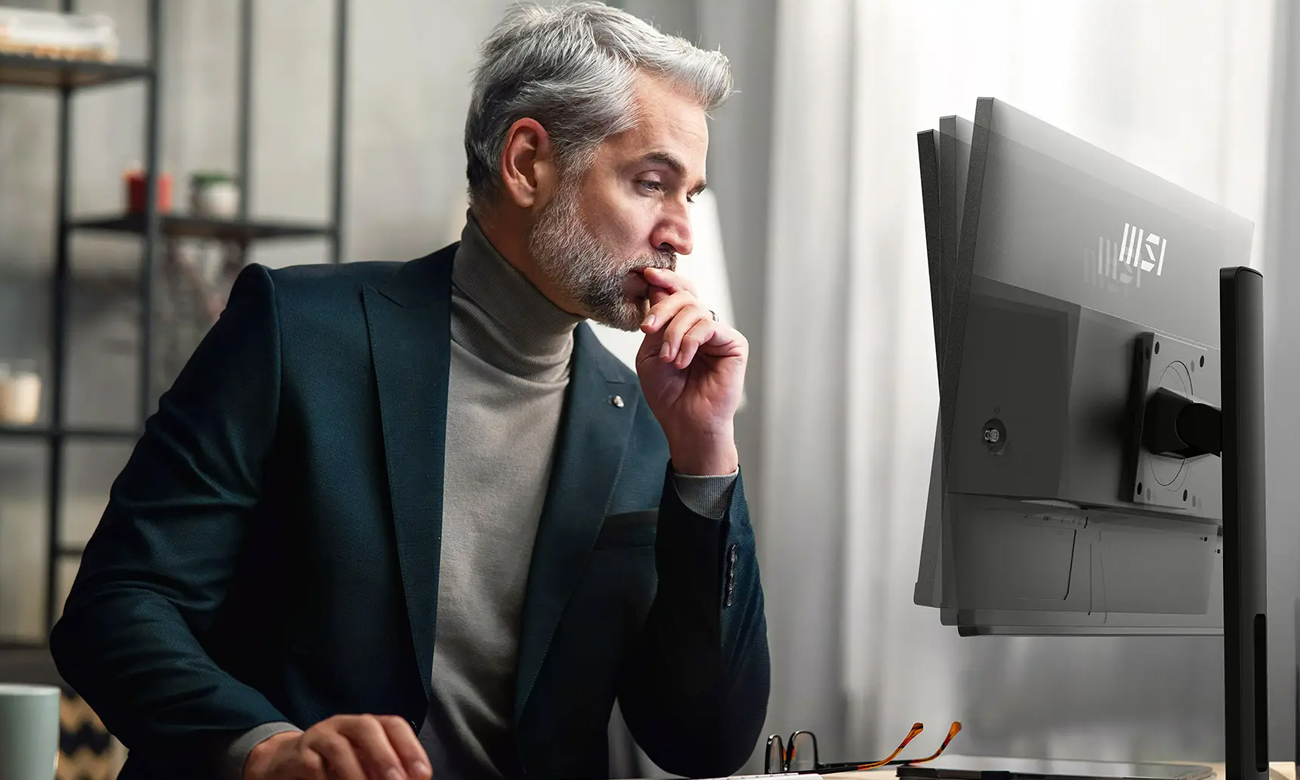 MSI PRO MP251P Monitorverstellung