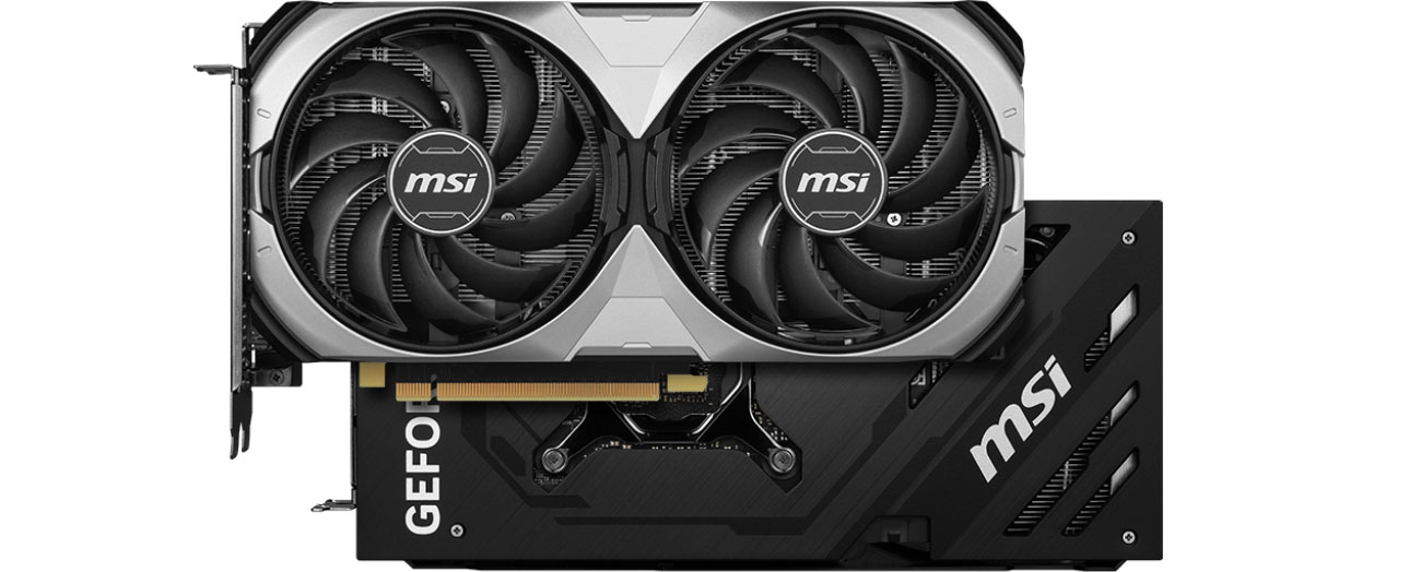 MSI GeForce RTX 4070 VENTUS 2X E OC Kühlung