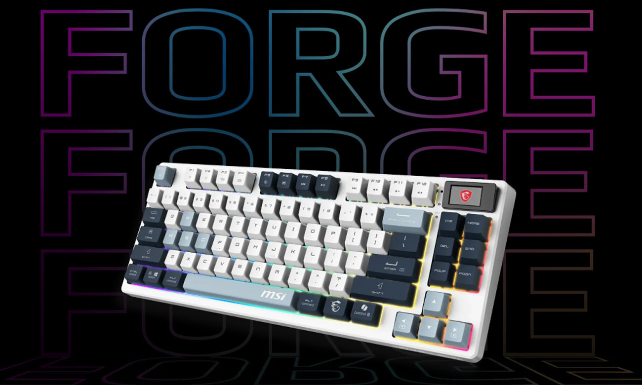 MSI Forge GK600 TKL SKY US Wireless