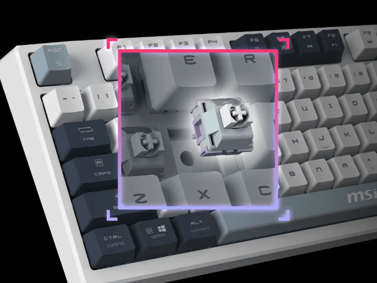 MSI Forge GK600 TKL SKY US Wireless