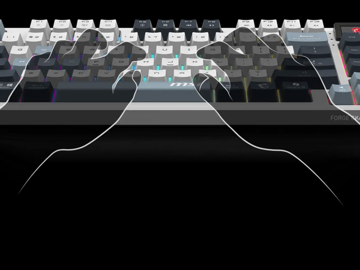 MSI Forge GK600 TKL SKY US Wireless