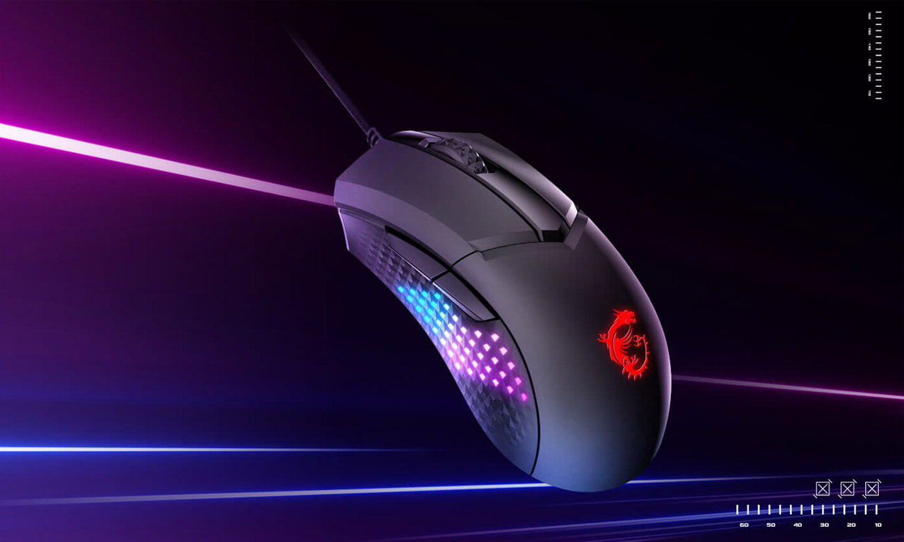 Gaming-Maus MSI CLUTCH GM51 LIGHTWEIGHT