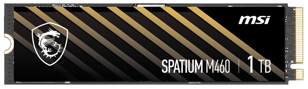 SSD M.2 PCIe Gen4 NVMe MSI Spatium M460 1 TB - Allgemeine Ansicht