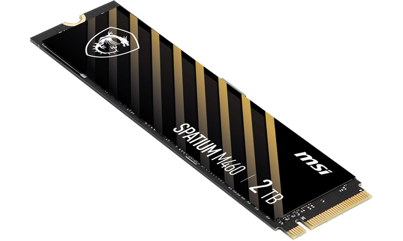 SSD M.2 PCIe Gen4 NVMe MSI Spatium M460 1 TB - Allgemeine Ansicht