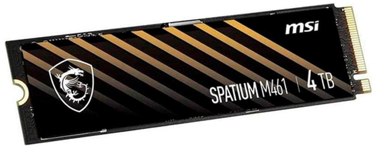 SSD M.2 MSI Spatium M461 PCIe Gen4 NVMe 4 TB