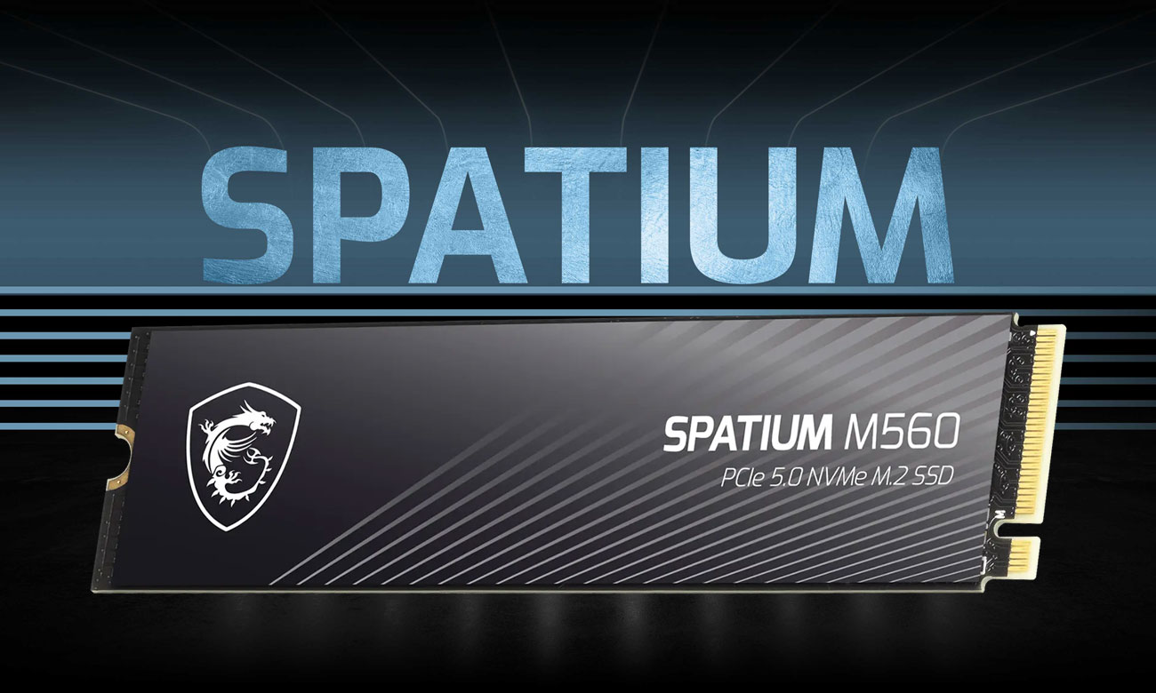 Dysk SSD M.2 PCIe Gen5 NVMe MSI Spatium M56