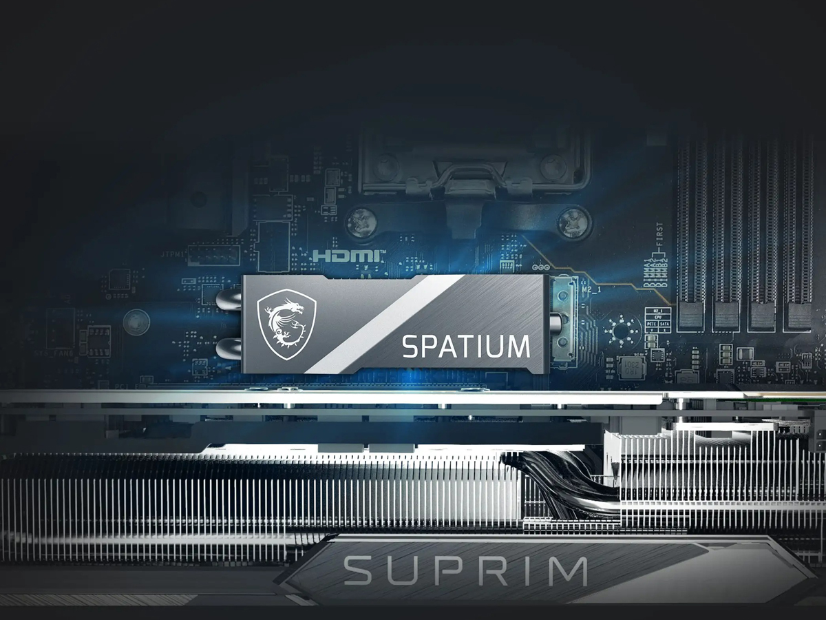 SSD M.2 MSI Spatium M580 Frozr Heatsink - Hervorragende Leistung und Stabilität