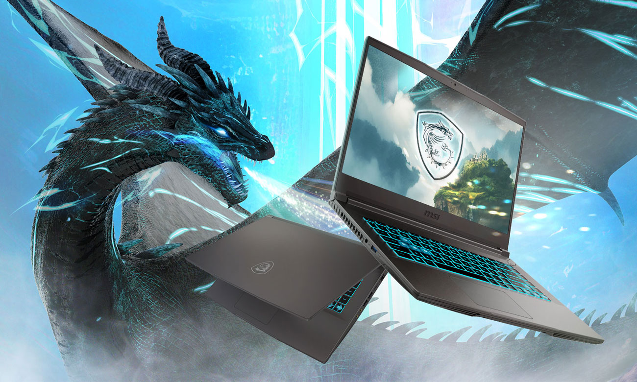 MSI Thin 15 wygląd laptopa