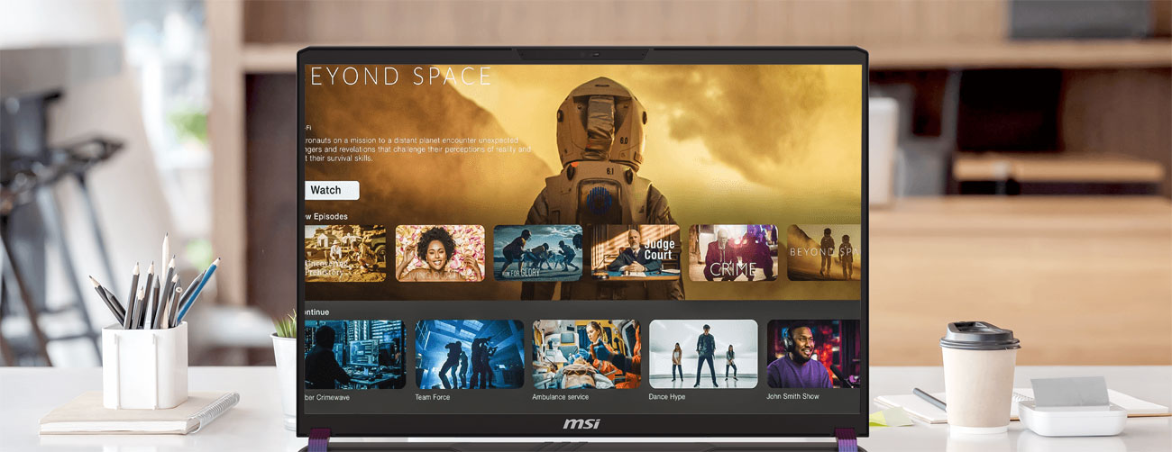 MSI Vector 17 HX ekran