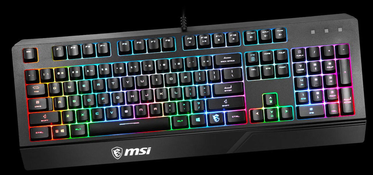 Spiele und gewinne mit der MSI Vigor GK20 Tastatur