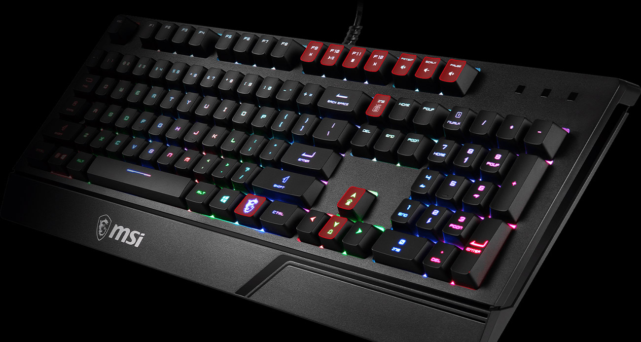 Spiele und gewinne mit der MSI Vigor GK20 Tastatur
