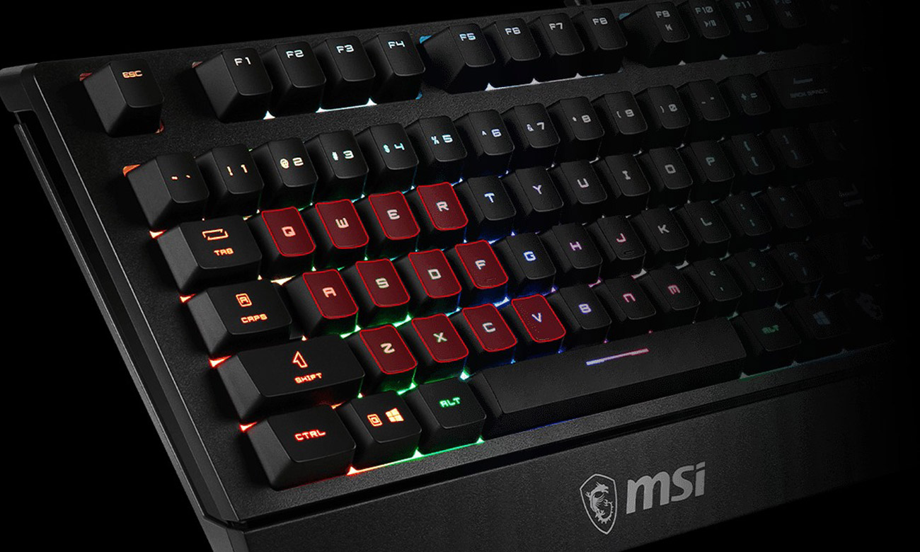Spiele und gewinne mit der MSI Vigor GK20 Tastatur