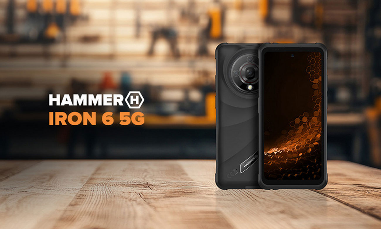 HAMMER IRON 6 5G Vorder- und Rückseite des Gehäuses