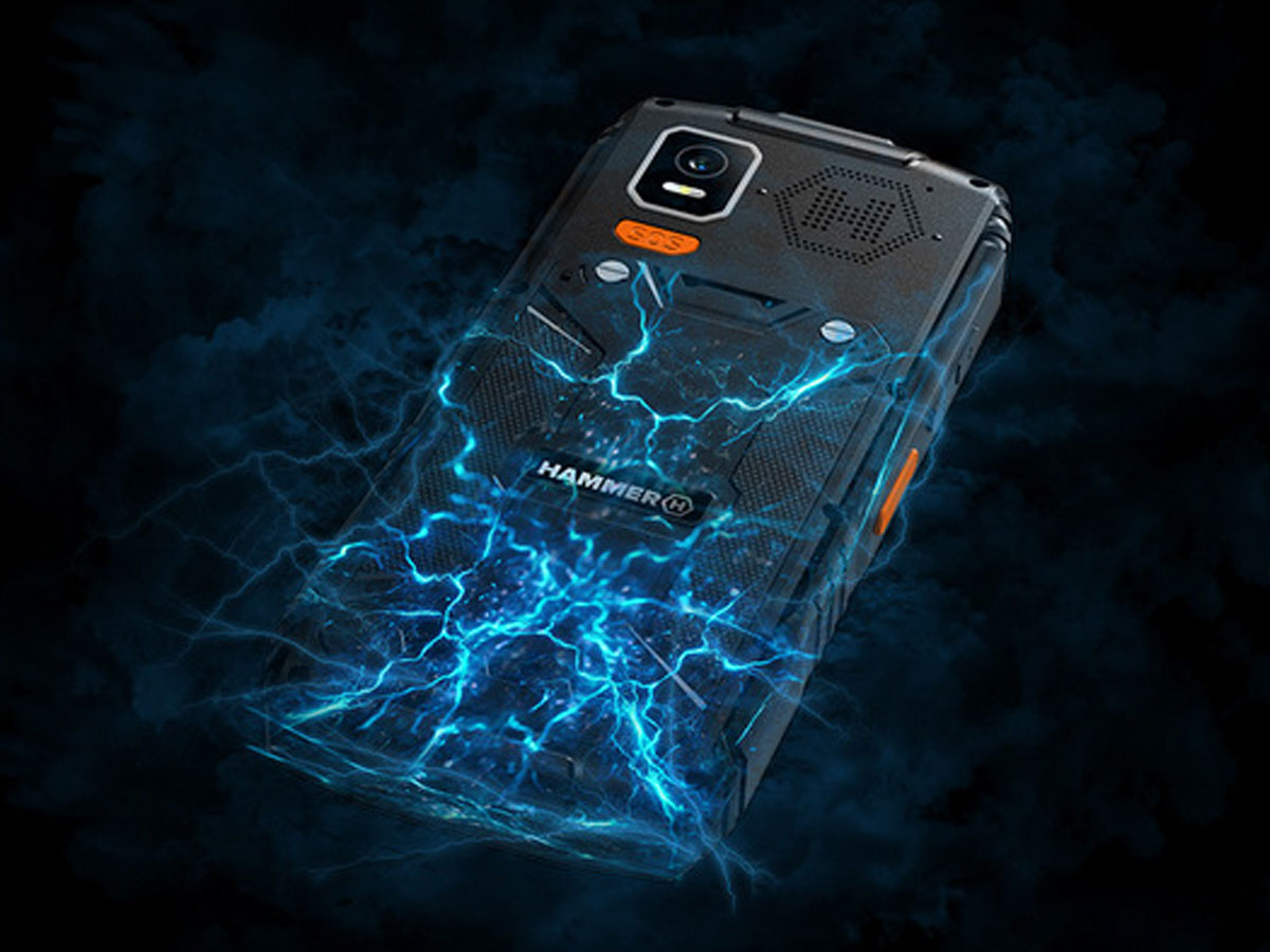 Telefon myPhone Hammer Horizon LTE mit langlebiger Batterie