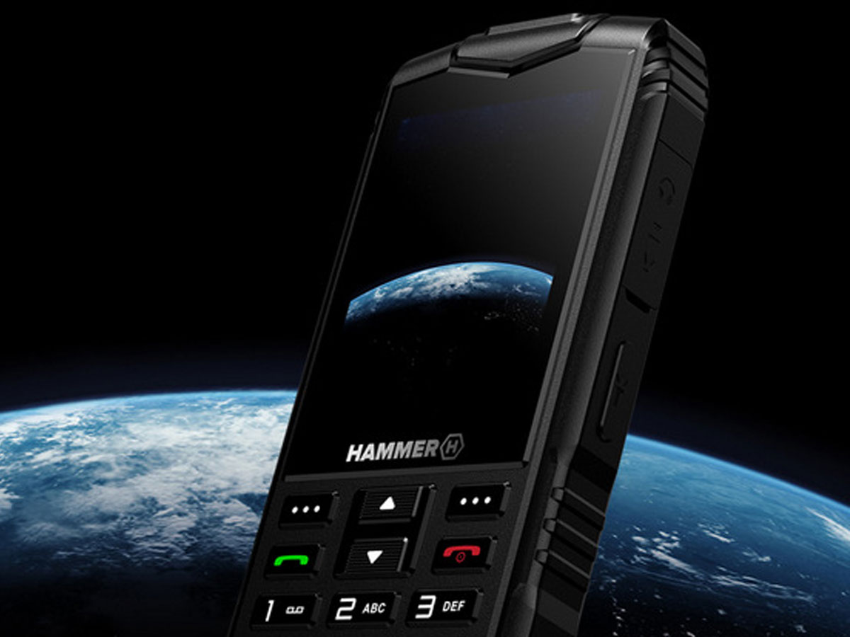 Telefon myPhone Hammer Horizon LTE Nahaufnahme des Bildschirms