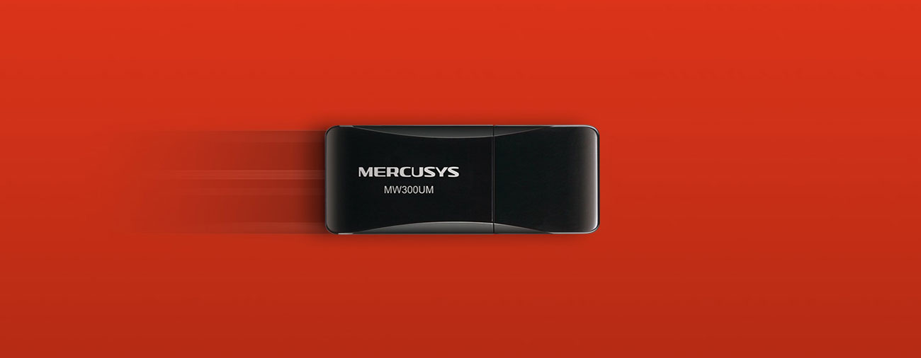 Karta sieciowa Mercusys MW300UM (300Mb/s b/g/n)