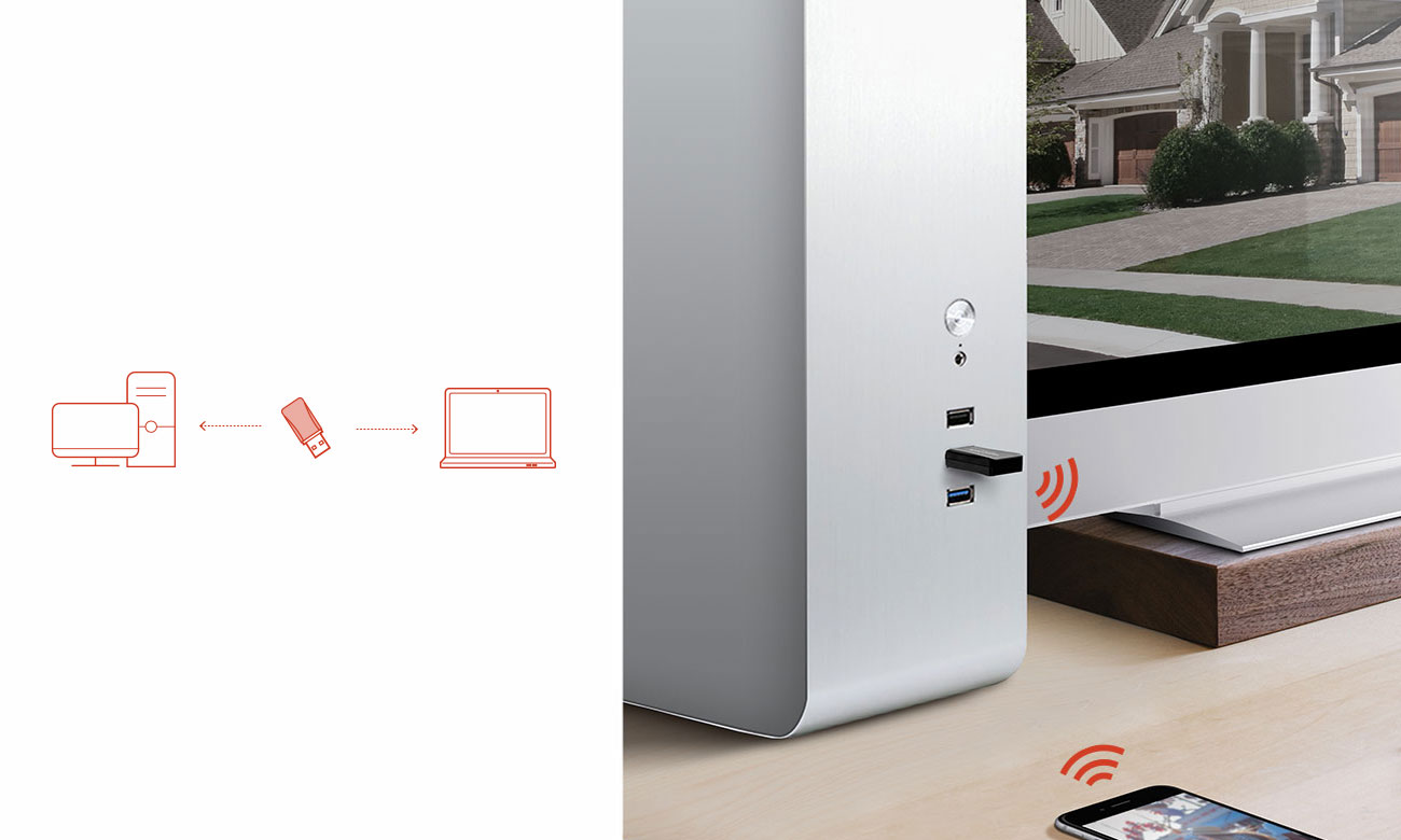 Mercusys MW300UM - Połączenie