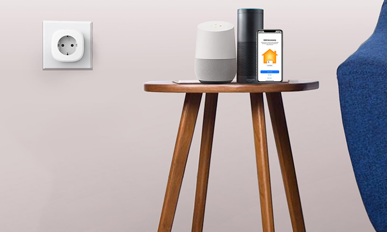 Meross MSS210HKKIT Intelligente Steckdosen Set (HomeKit) - Fernsteuerung und Sprachsteuerung