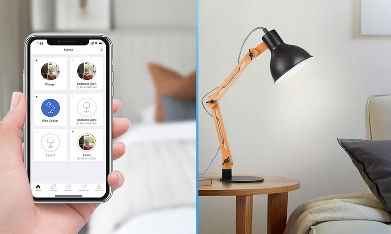 Intelligenter zweikanaliger Lichtschalter Meross MSS550 (HomeKit) - Bequeme Fernsteuerung