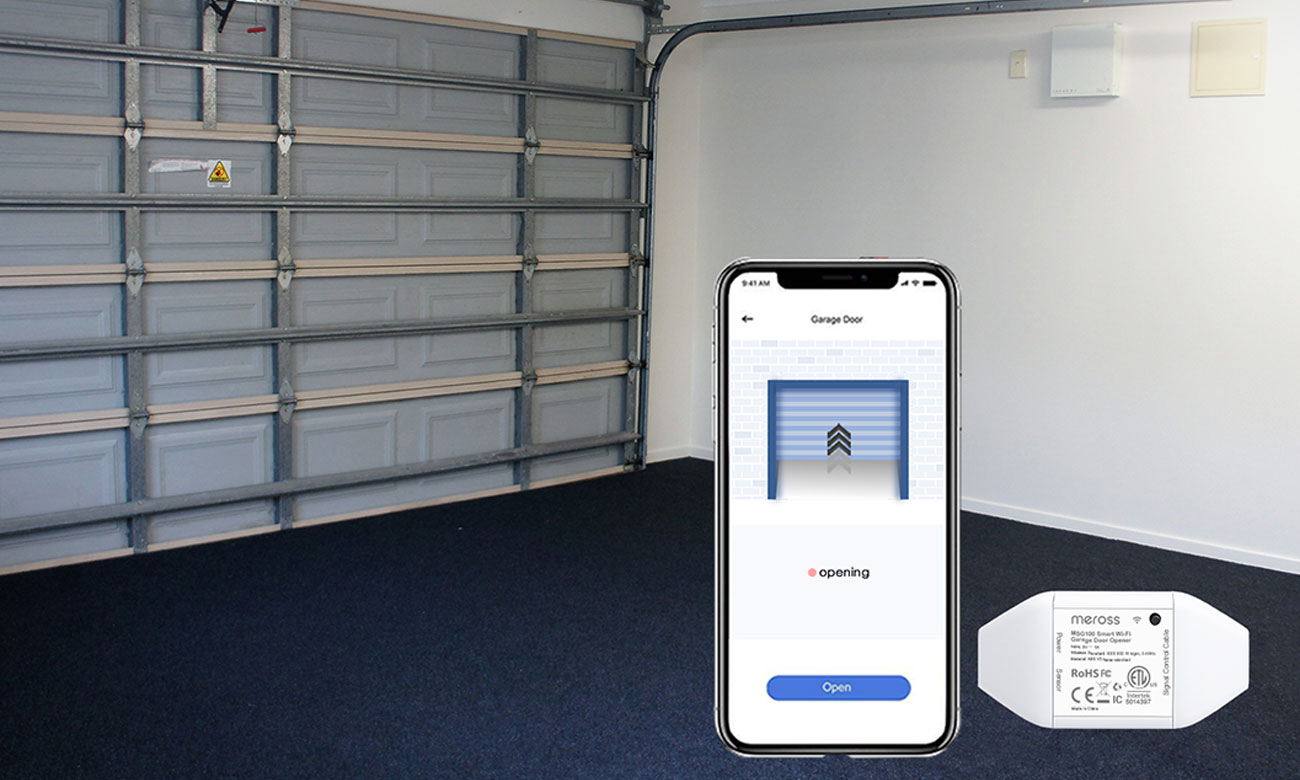 Meross Intelligenter Garagentor-Schalter Steuerung fast jedes Tors